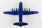 Lockheed Martin C-130 Hercules “Fat Albert” Blue Angeles 1/200 Scale Model By Daron Postage Stamp Bottom View