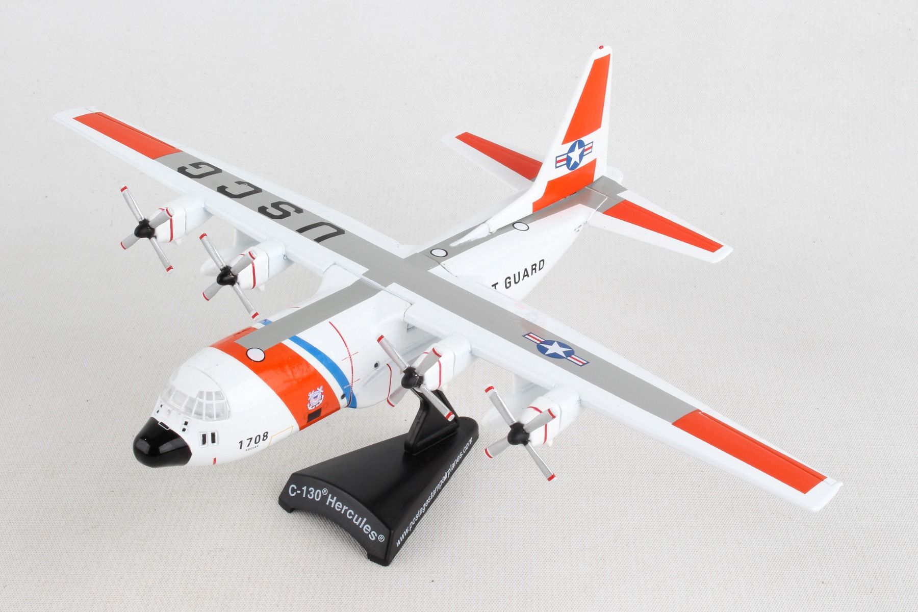 Lockheed Martin C-130 Hercules United States Coast Guard 1/200 Scale Model