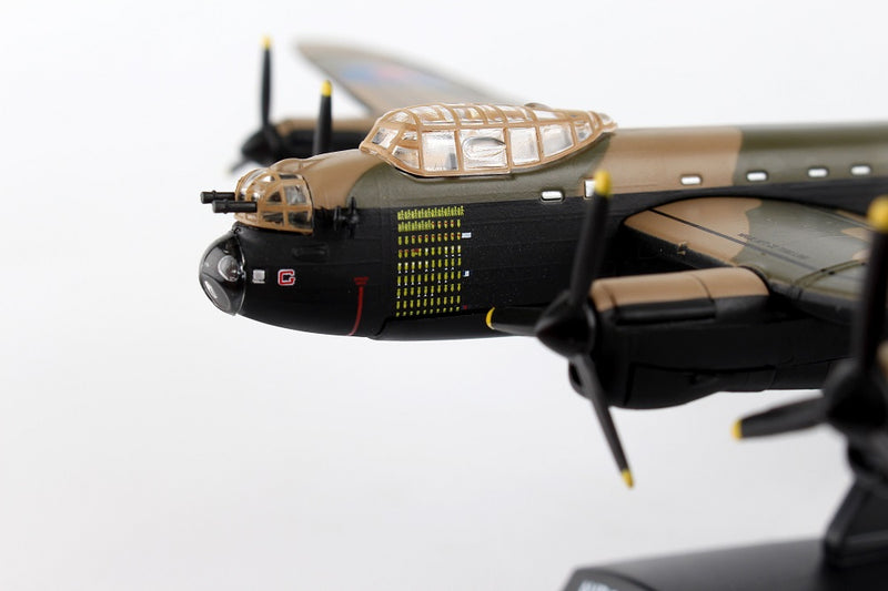 Avro Lancaster RAAF “G For George” 1/150  Scale Model By Daron Postage Stamp Nose Detail
