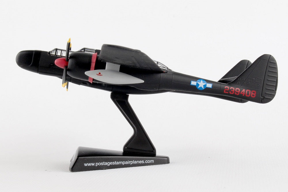 Northrop P-61 Black Widow “Lady In The Dark” 1/120  Scale Model Left Side View