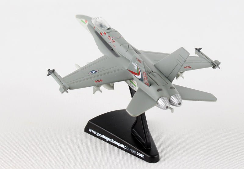 Boeing F/A-18C Hornet VFA-131 Wildcats 1/150 Scale Display Model Left Rear View