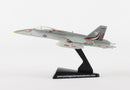 Boeing F/A-18C Hornet VFA-131 Wildcats 1/150 Scale Display Model Side View