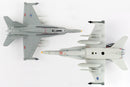 Boeing F/A-18C Hornet VFA-131 Wildcats 1/150 Scale Display Model Top & Bottom View