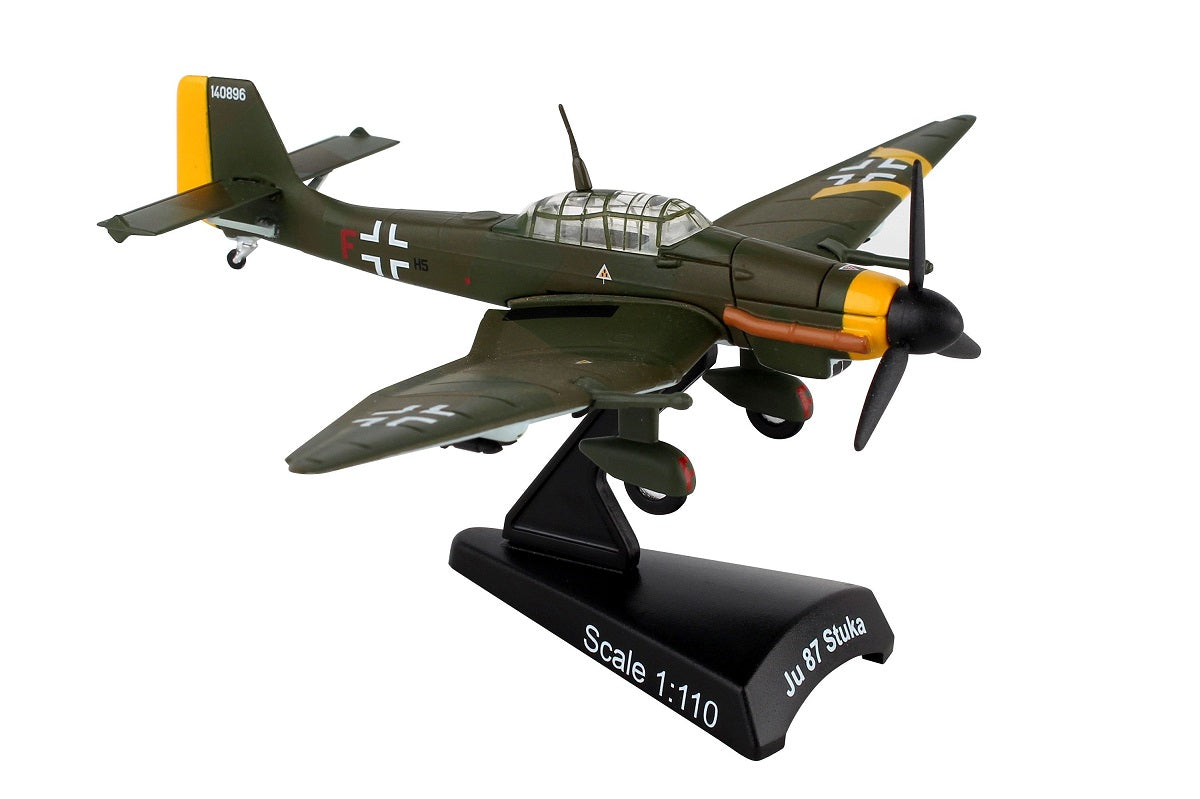 Junkers Ju 87 Stuka 1/110  Scale Model By Daron Postage Stamp