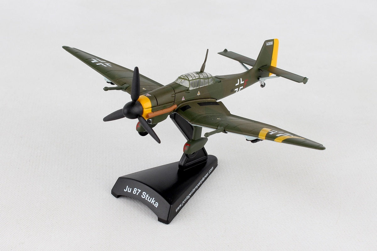 Junkers Ju 87 Stuka 1/110  Scale Model By Daron Postage Stamp