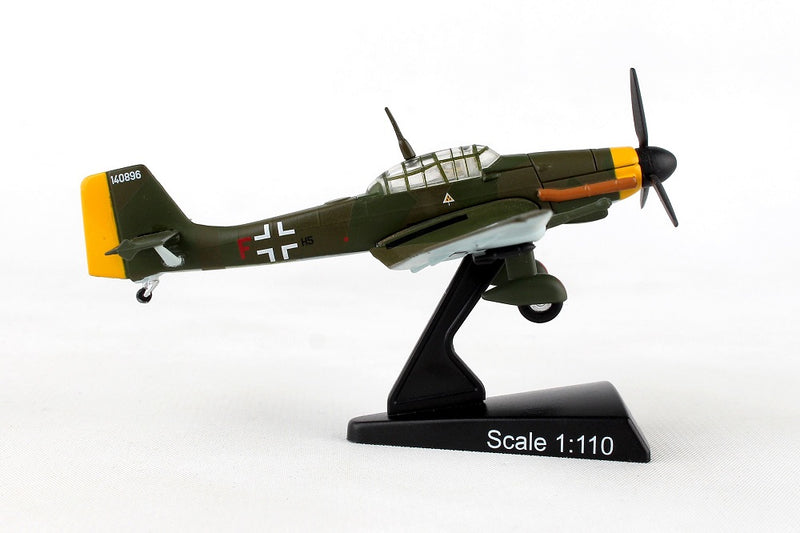 Junkers Ju 87 Stuka 1/110  Scale Model By Daron Postage Stamp Right Side View