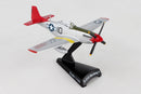 North American P-51D Mustang Tuskegee Airmen, 1/100 Scale Model Right Front View