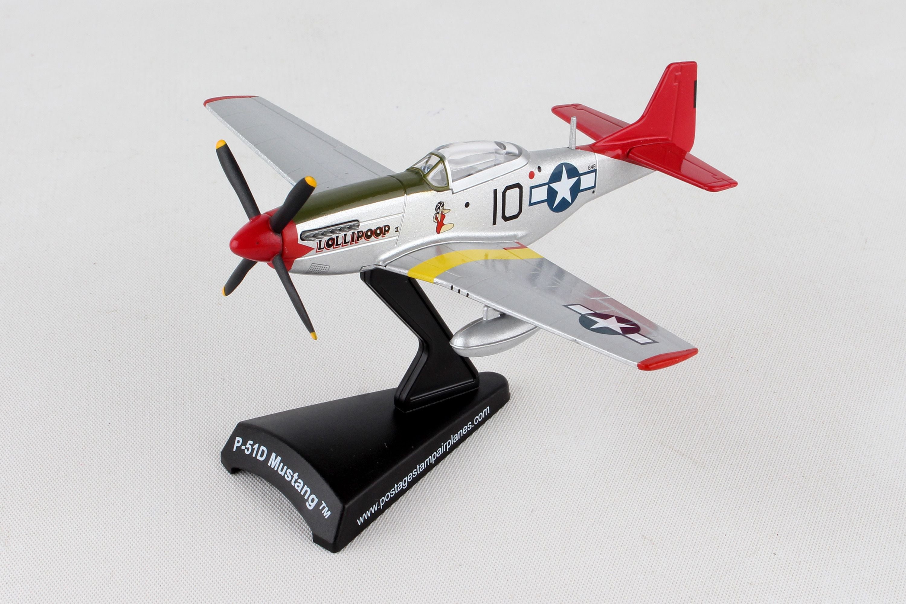 North American P-51D Mustang Tuskegee Airmen, 1/100 Scale Model