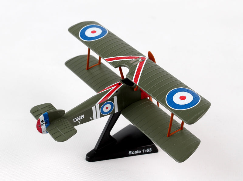 Sopwith F.I Camel 1/63 Scale Model Right Rear View