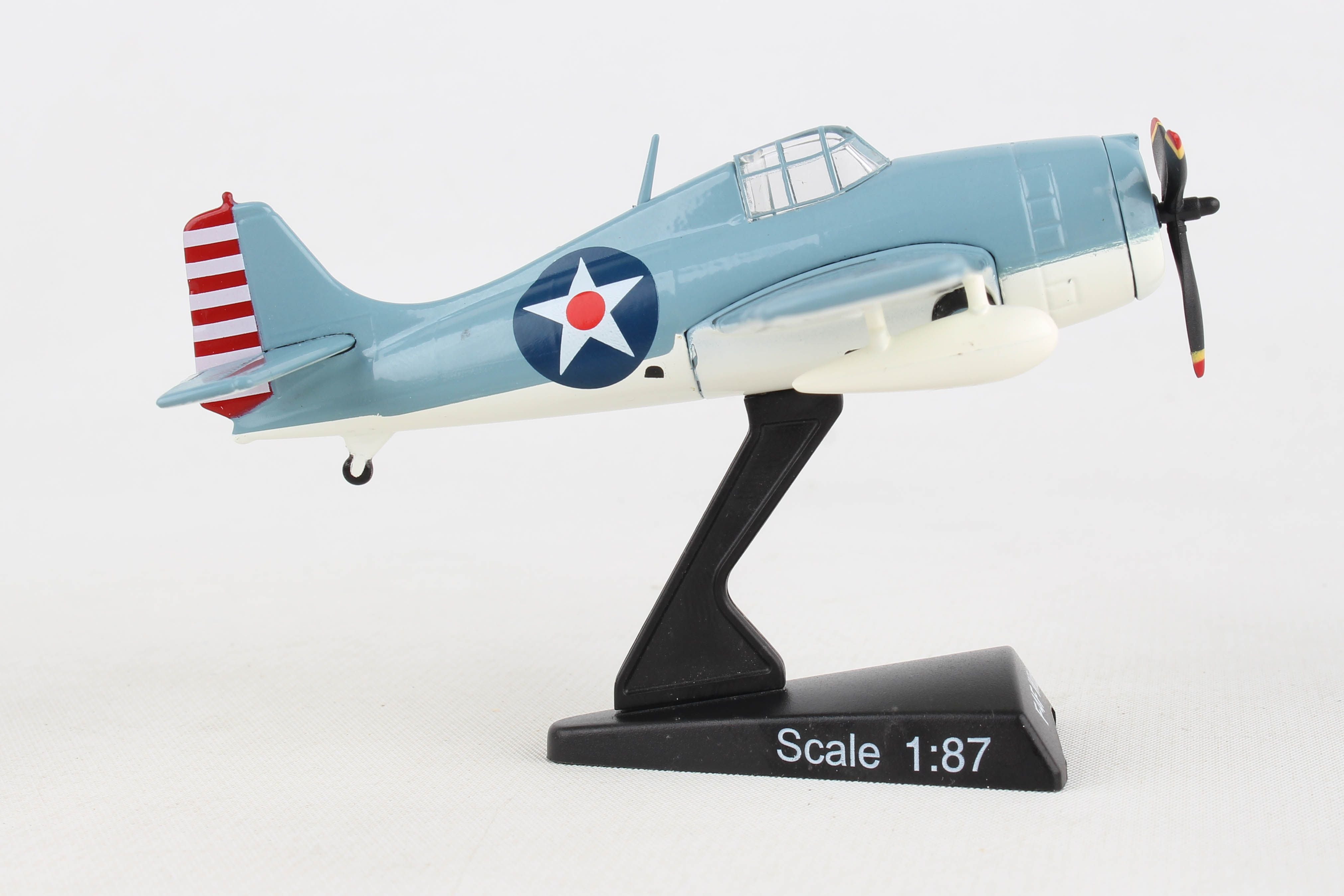 Grumman F4F Wildcat 1/100 Scale Model Right Side View