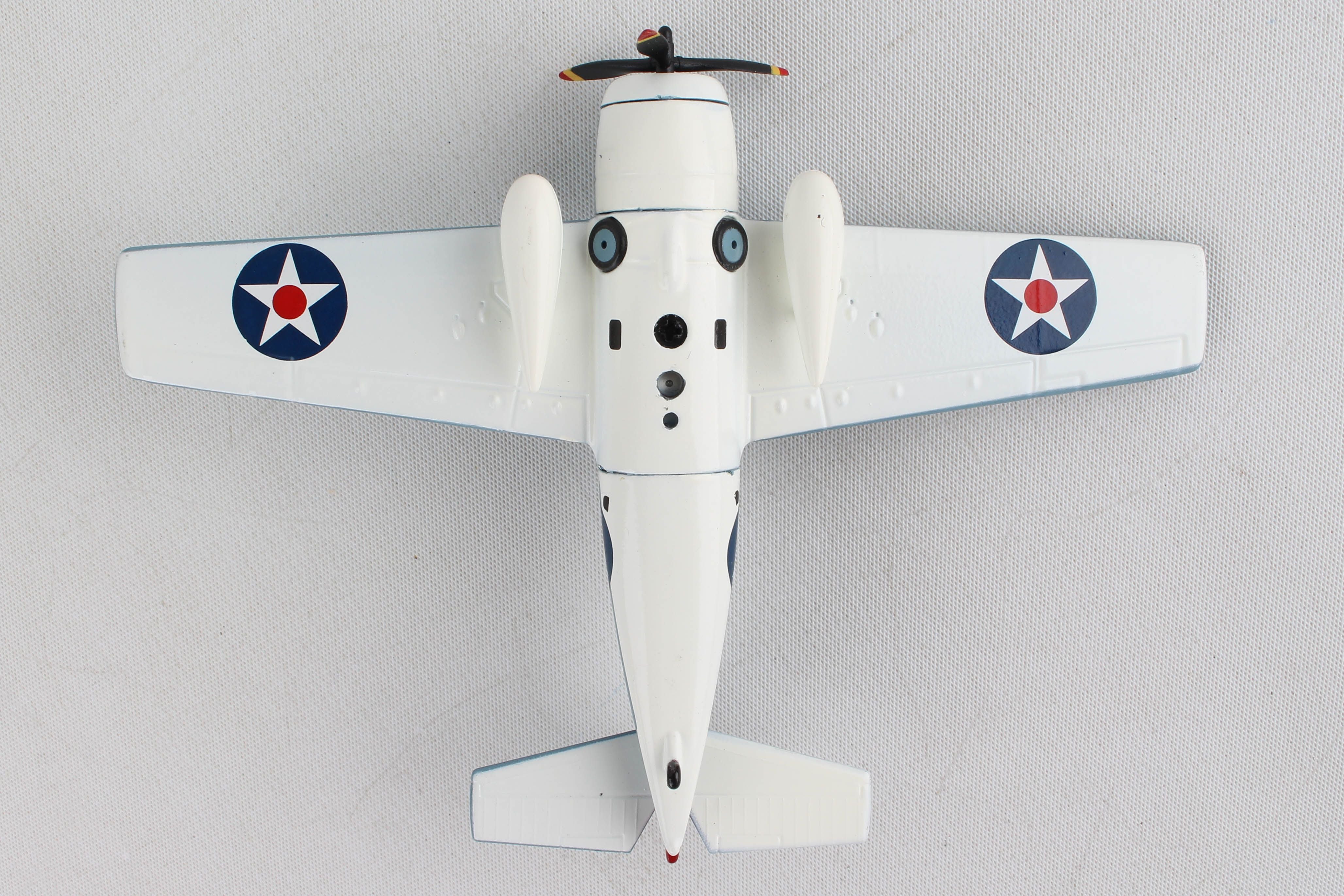 Grumman F4F Wildcat 1/100 Scale Model Bottom View