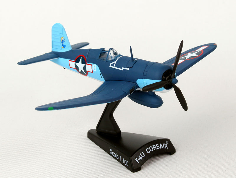 Vought F4U Corsair VMF-422 1/100 Scale Model Right Front View