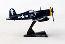 Vought F4U Corsair 1/100 Scale Model By Daron Postage Stamp Right Side View