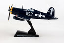 Vought F4U Corsair 1/100 Scale Model By Daron Postage Stamp Left Side View