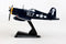 Vought F4U Corsair 1/100 Scale Model By Daron Postage Stamp Left Side View