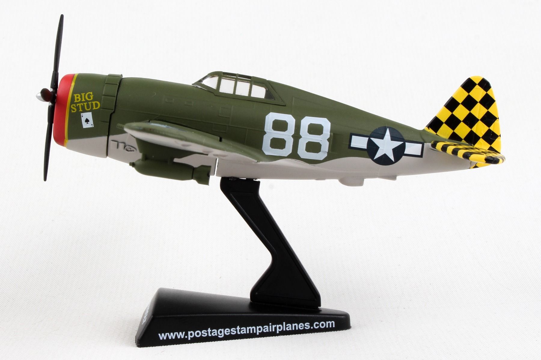 Republic P-47 Thunderbolt “Big Stud” 1/100 Scale Model Left Side View