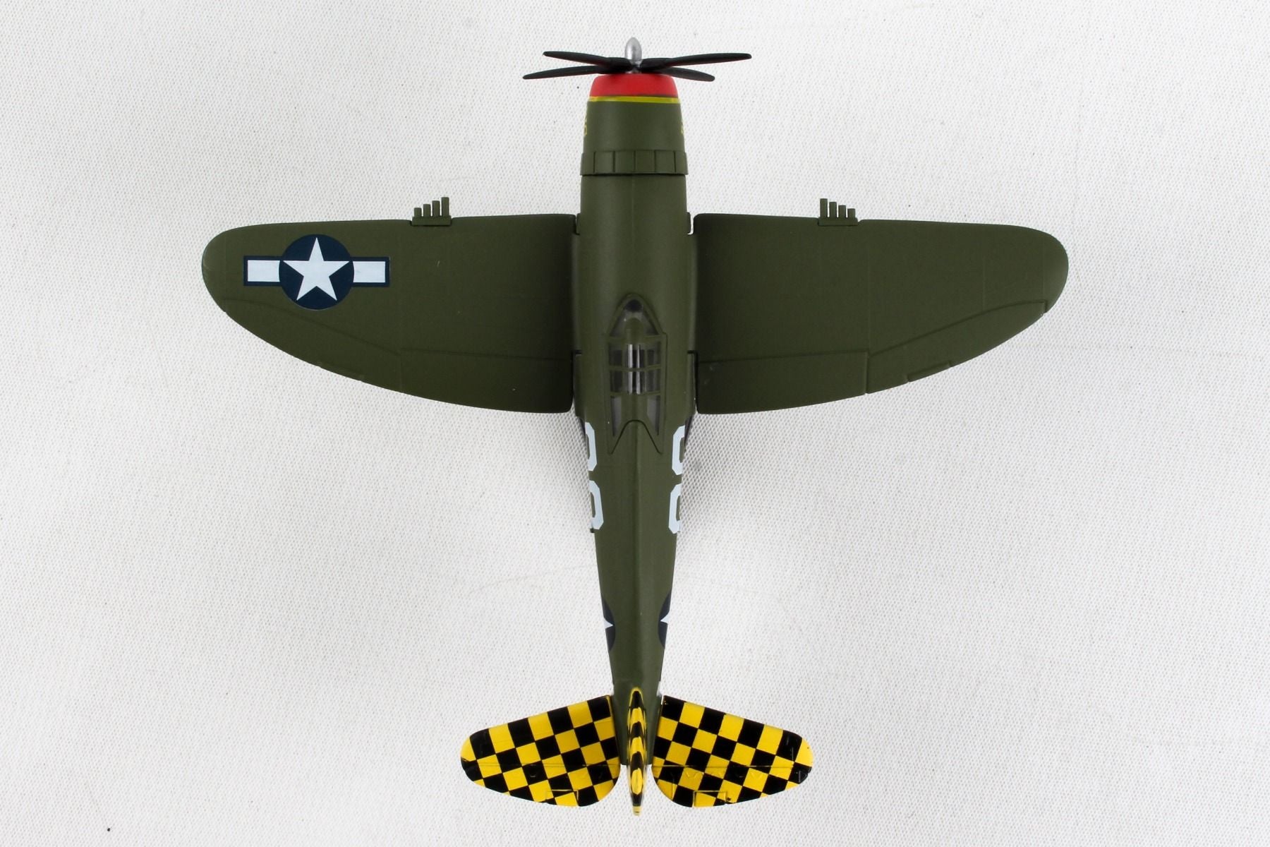 Republic P-47 Thunderbolt “Big Stud” 1/100 Scale Model Top View