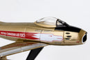 Canadair Sabre “Golden Hawks” Royal Canadian Air Force 1/110  Scale Model Nose Close Up