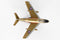 Canadair Sabre “Golden Hawks” Royal Canadian Air Force 1/110  Scale Model Top View