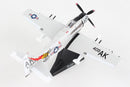 Douglas A-1 Skyraider U.S. Navy “Papoose Flight” 1/110  Scale Model Right Rear View