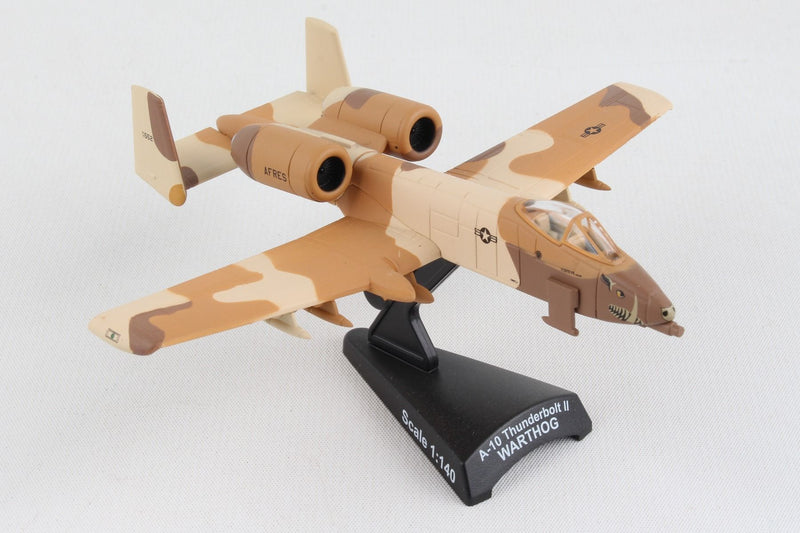 Fairchild Republic A-10 Thunderbolt II (Warthog), 1:140 Scale Diecast Model Right Front View