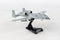 Fairchild Republic A-10 Thunderbolt II (Warthog) 163rd FS “Blacksnakes” 1:140 Scale Diecast Model Right Front View
