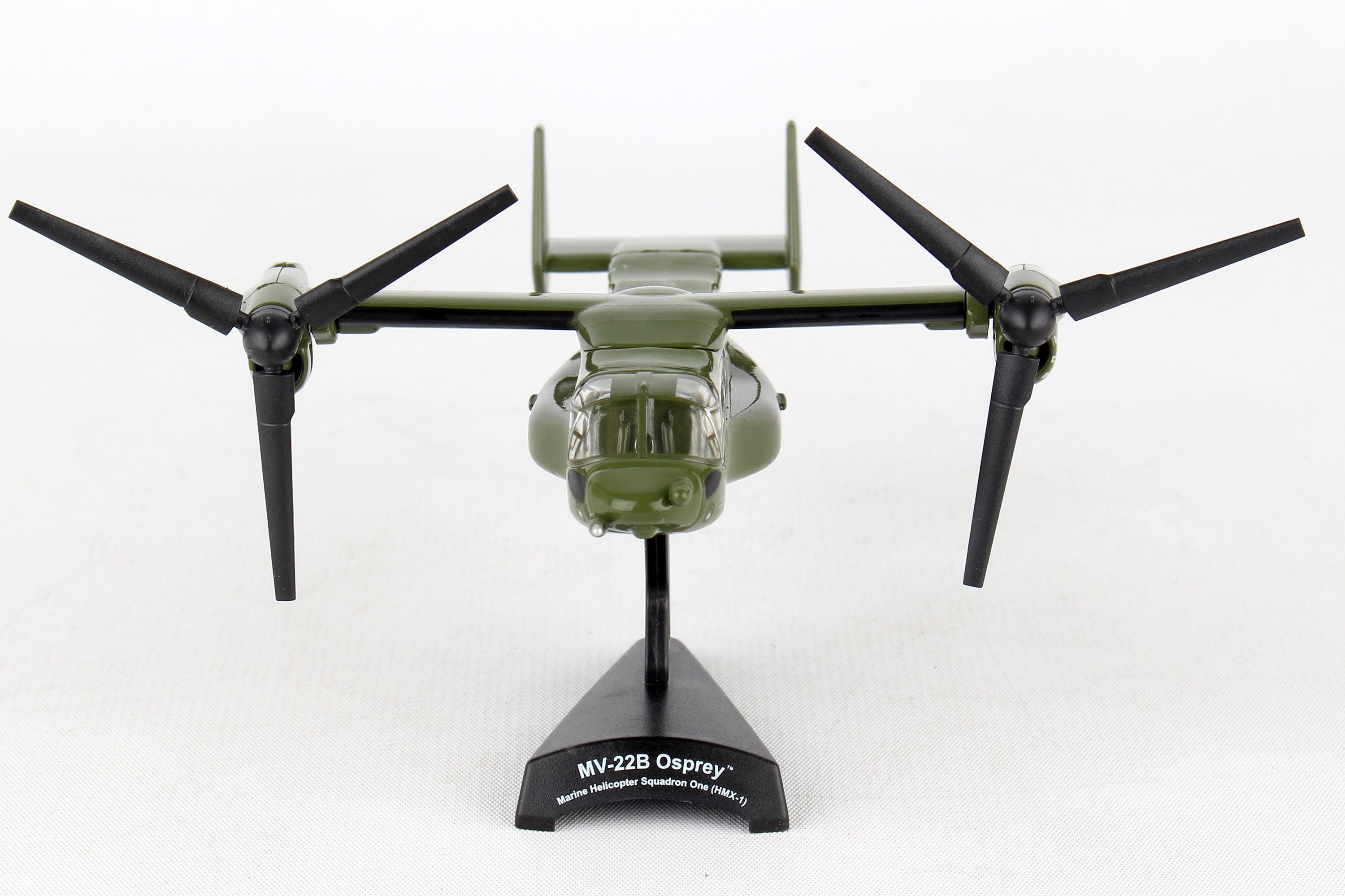 Bell Boeing MV-22B Osprey HMX-1, 1:150 Scale Diecast Model Front View