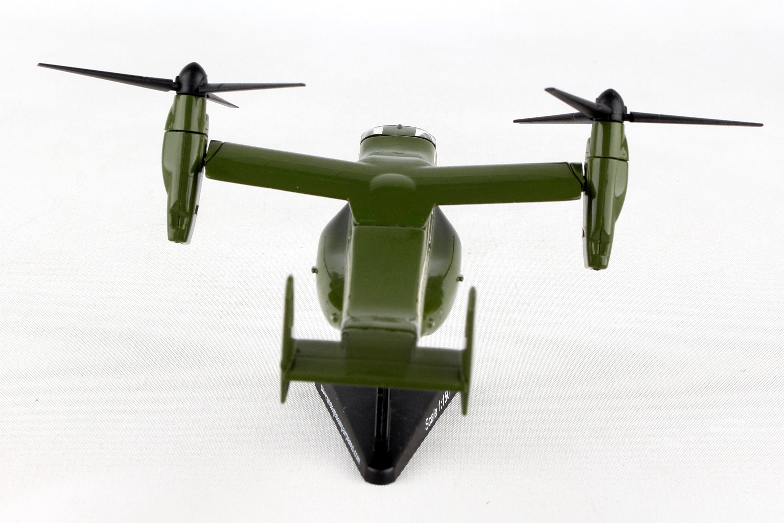 Bell Boeing MV-22B Osprey HMX-1, 1:150 Scale Diecast Model Rear Overhead View