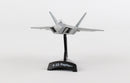 Lockheed Martin F-22 Raptor USAF 1/145 Scale Model By Daron Postage Stamp Front View