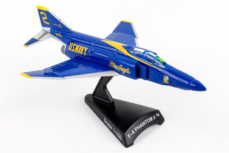 McDonnell Douglas F-4 Phantom II Blue Angels 1/155 Scale Model Right Front View