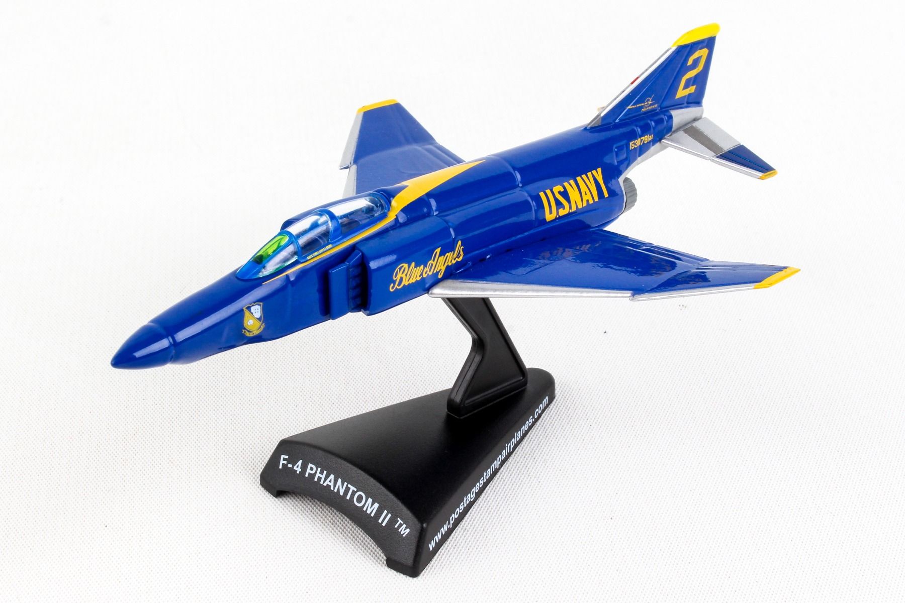 McDonnell Douglas F-4 Phantom II Blue Angels 1/155 Scale Model