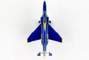McDonnell Douglas F-4 Phantom II Blue Angels 1/155 Scale Model Top View