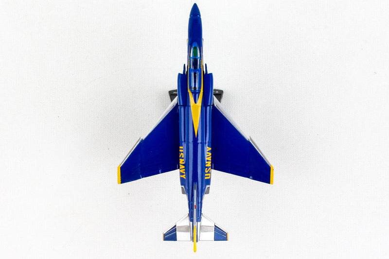 McDonnell Douglas F-4 Phantom II Blue Angels 1/155 Scale Model Top View