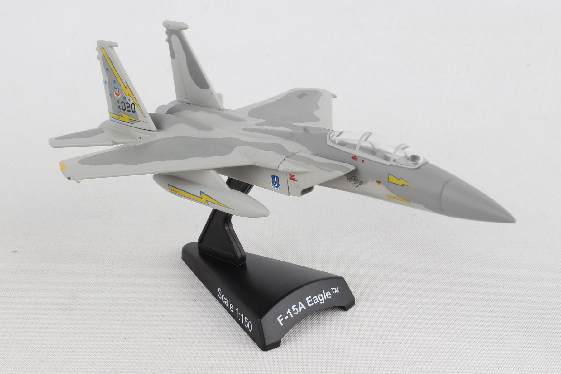 Boeing F-15A Eagle USAF 1/150 Scale Model By Daron Postage Stamp