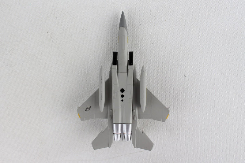 Boeing F-15A Eagle USAF 1/150 Scale Model By Daron Postage Stamp Bottom View