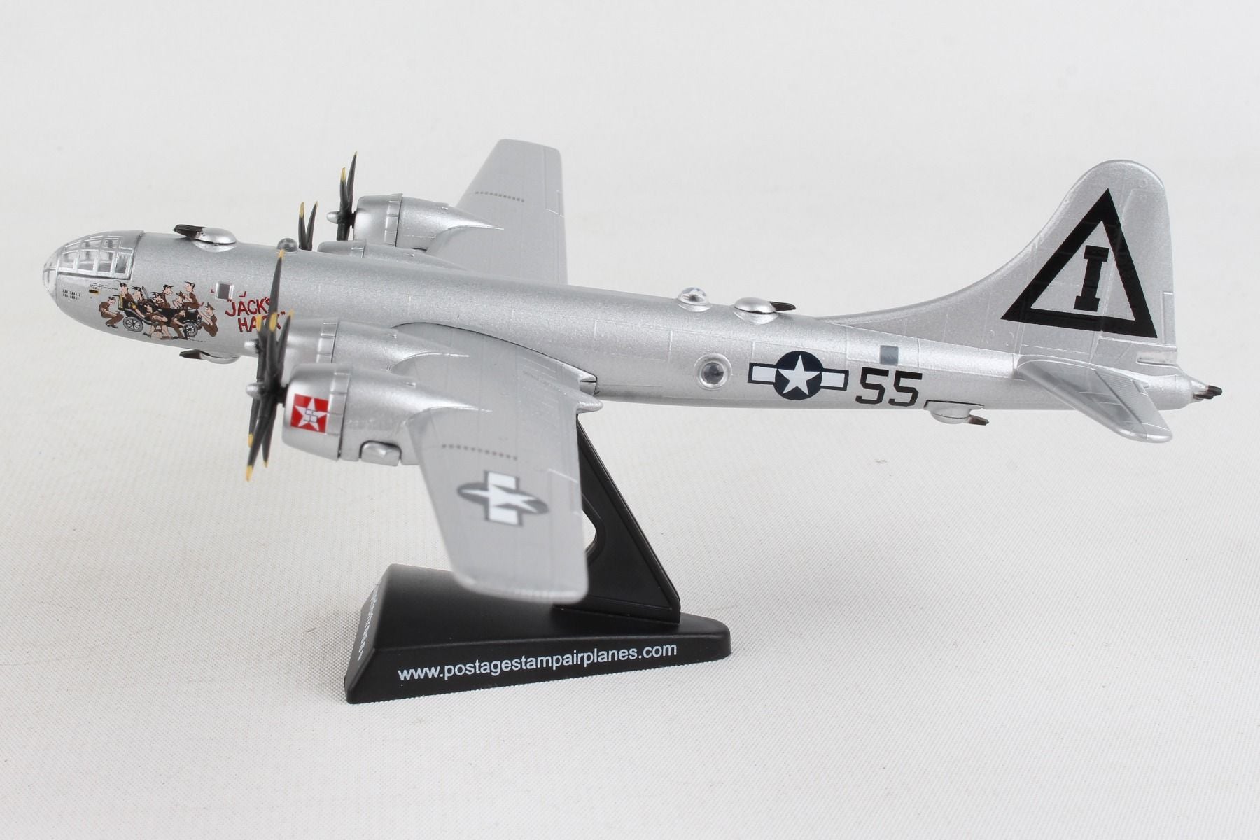 Boeing B-29 Superfortress “Jack’s Hack” 1/200 Scale Model Right Side View