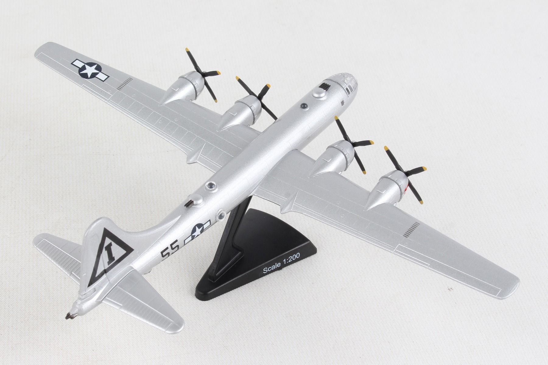 Boeing B-29 Superfortress “Jack’s Hack” 1/200 Scale Model Right Rear View