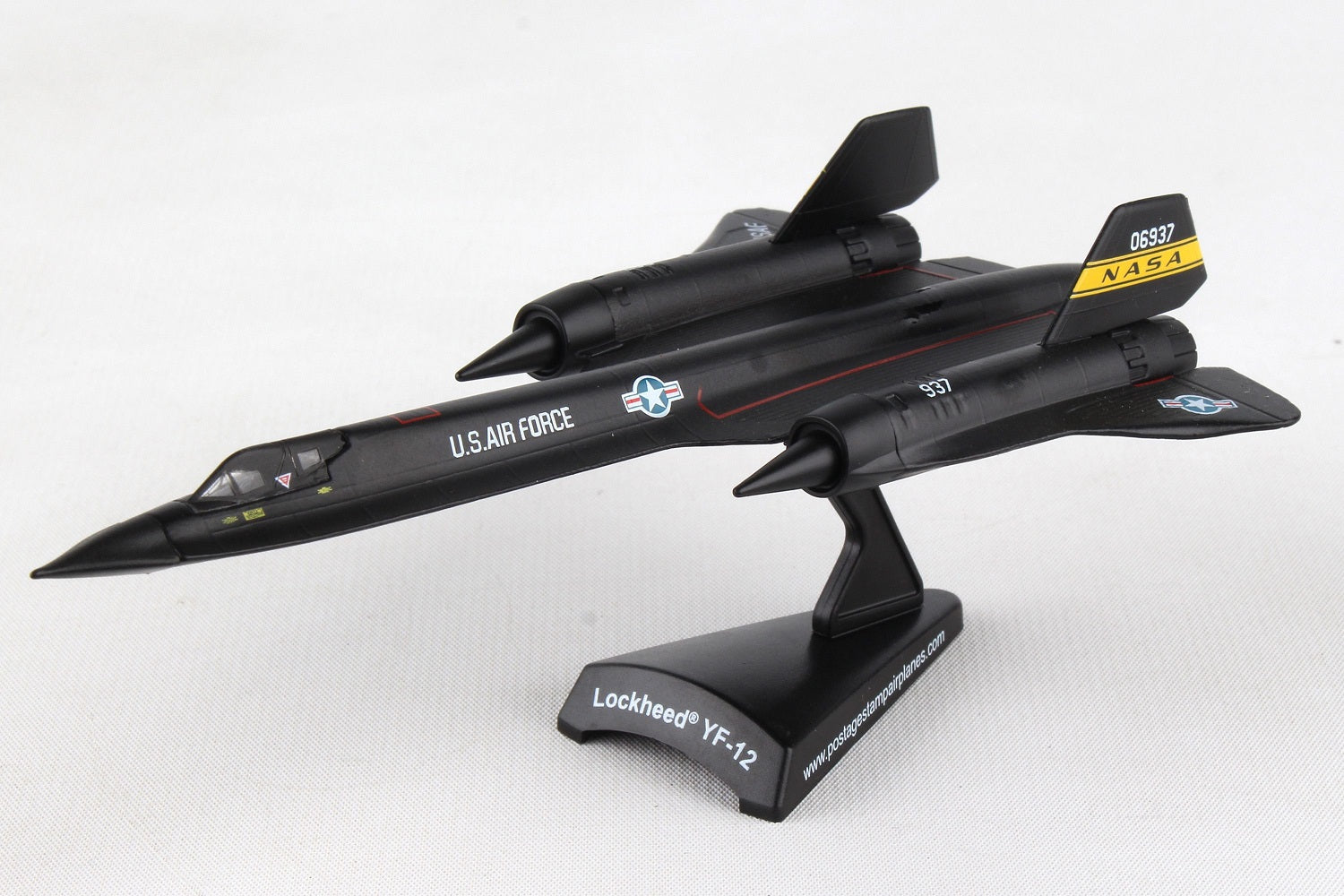 Lockheed YF-12 NASA 1:200 Scale Diecast Model By Daron Postage Stamp