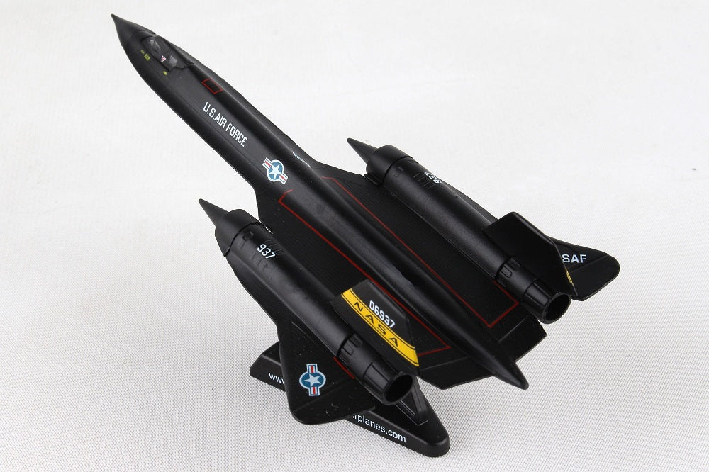 Lockheed YF-12 NASA 1:200 Scale Diecast Model Left Rear View