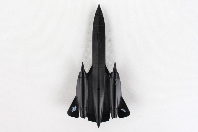 Lockheed SR-71 Blackbird USAF 1:200 Scale Diecast Model Bottom View