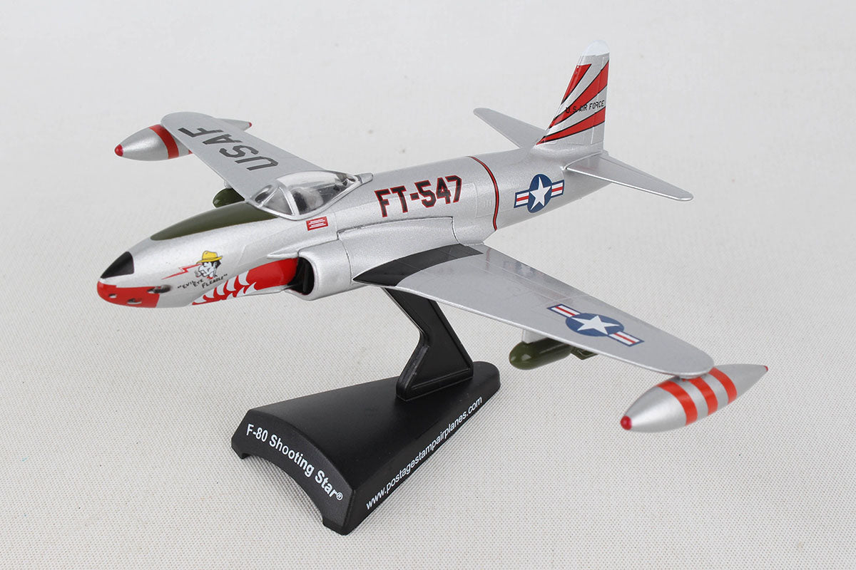 Lockheed F-80 Shooting Star 1:96 Scale Model By Daron Postage Stamp