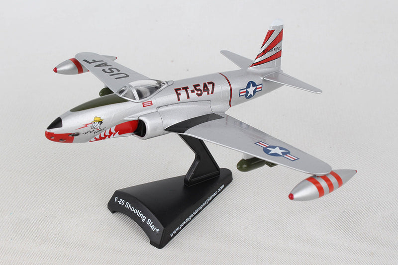 Lockheed F-80 Shooting Star 1:96 Scale Model By Daron Postage Stamp