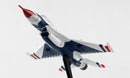 General Dynamics (Lockheed) F-16 Fighting Falcon “Thunderbirds”, 1:126 Scale Diecast Model Bottom View