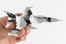 General Dynamics F-16 Fighting Falcon Arctic Camo 1:126 Scale Diecast Model