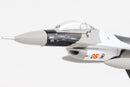 General Dynamics F-16 Fighting Falcon Arctic Camo 1:126 Scale Diecast Model Nose Detail