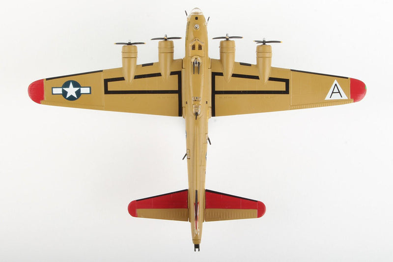 Boeing B-17G Flying Fortress “Nine-O-Nine” 1:155 Scale Model By Daron Postage Stamp Top View