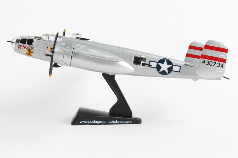 North American B-25J Mitchell “Panchito” 1:100 Scale Diecast Model Left Side View