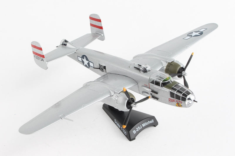 North American B-25J Mitchell “Panchito” 1:100 Scale Diecast Model Right Front View