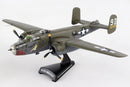 North American B-25J Mitchell “Briefing Time” 1:100 Scale Diecast Model Daron Postage Stamp