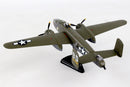 North American B-25J Mitchell “Briefing Time” 1:100 Scale Diecast Model Left Rear View